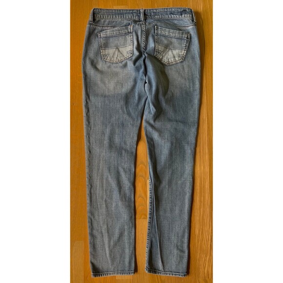 1990s VTG American Eagle Womens Distressed Blue Jeans Relaxed Fit Pants sz 4 - Picture 6 of 9